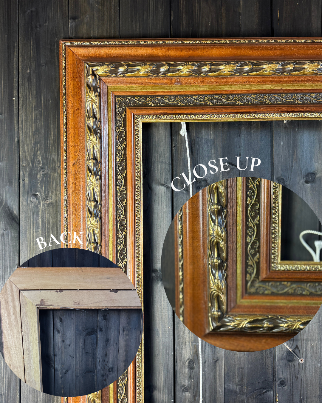 XXL Large Vintage Ornate French Style Gilt Frames Collection
