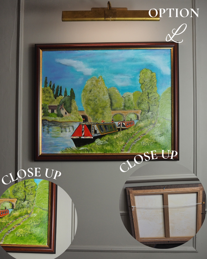 Canal Daydreams – Original Oil Painting by N.G. Reynolds
