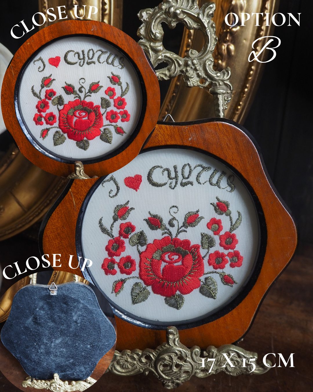 Vintage Oval Frame Collection - Pick Your Favourite