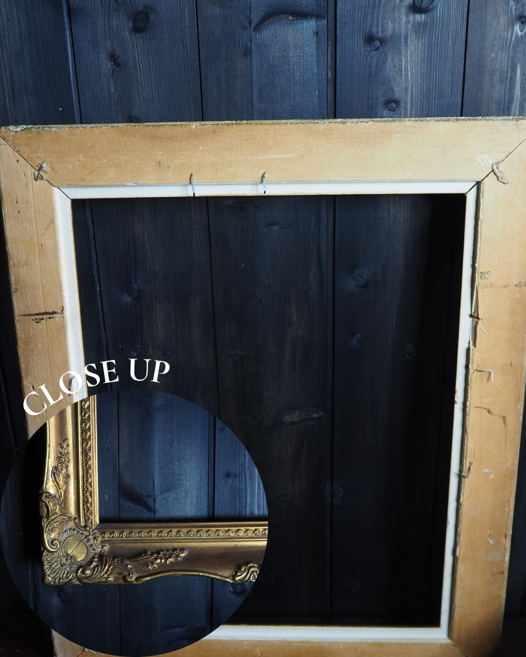 The Sorélle – Vintage Gold Louis Style Ornate Small Frame Collection
