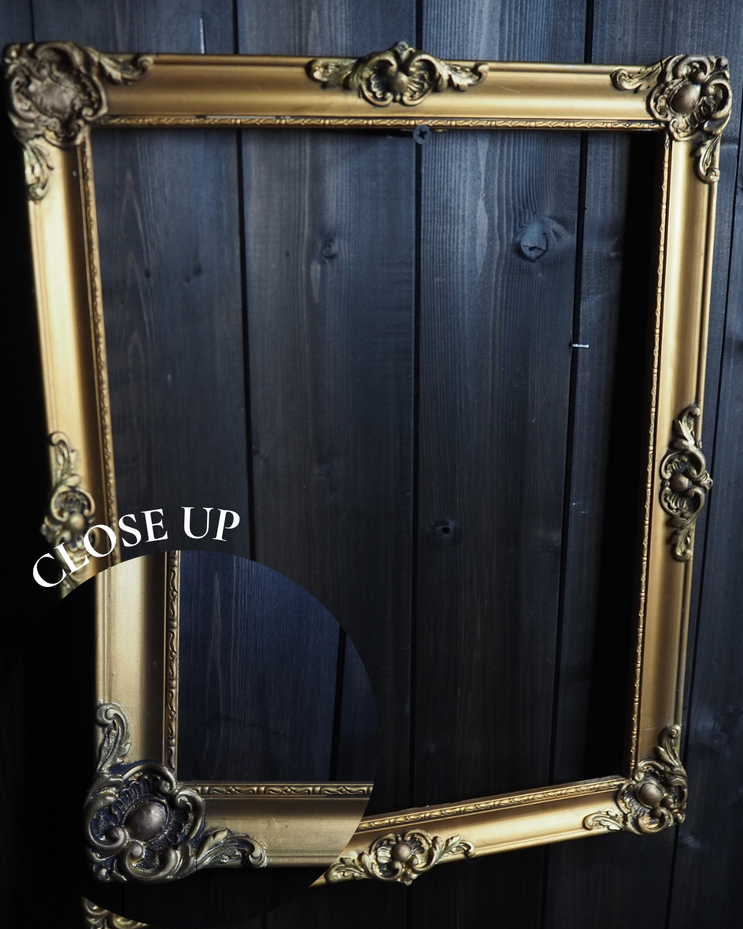 The European Grandeur – Hungarian Ornate Slim Gilt Frame