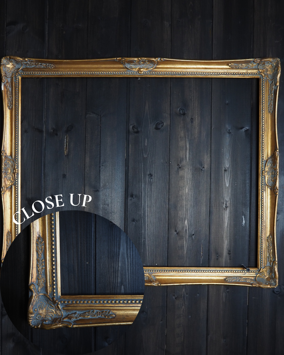 The Chambord – Vintage Gold Ornate Medium Frame Collection
