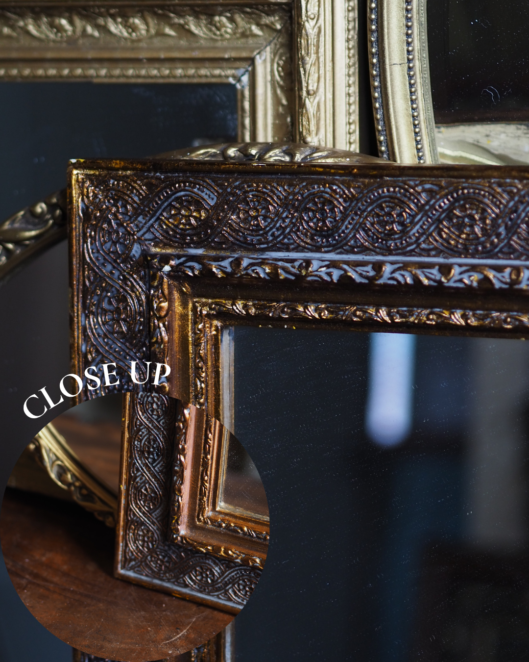 Vintage Ornate Mirror Collection | Statement Wall Mirrors