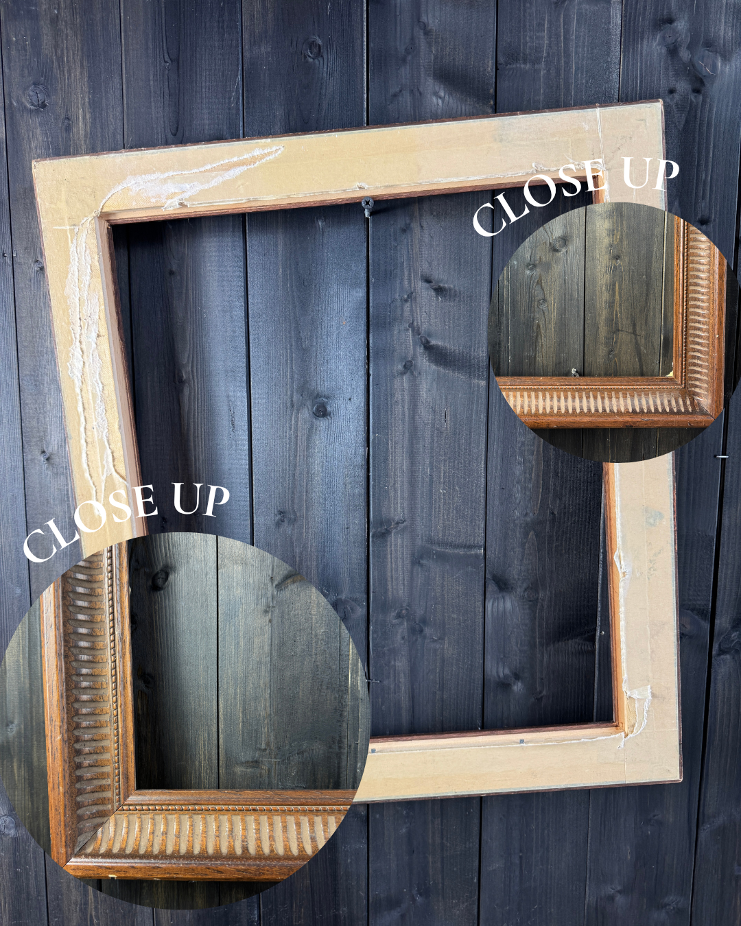 Vintage Classic Fluted & Ribbed Moulding Wooden Picture Frame –  The Beaumont