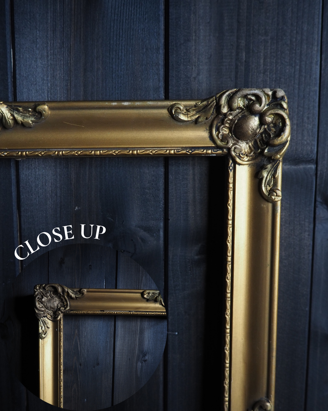 The European Grandeur – Hungarian Ornate Slim Gilt Frame