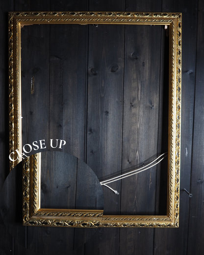 The Regal – Medium Double Slim Gilt Ornate Frame