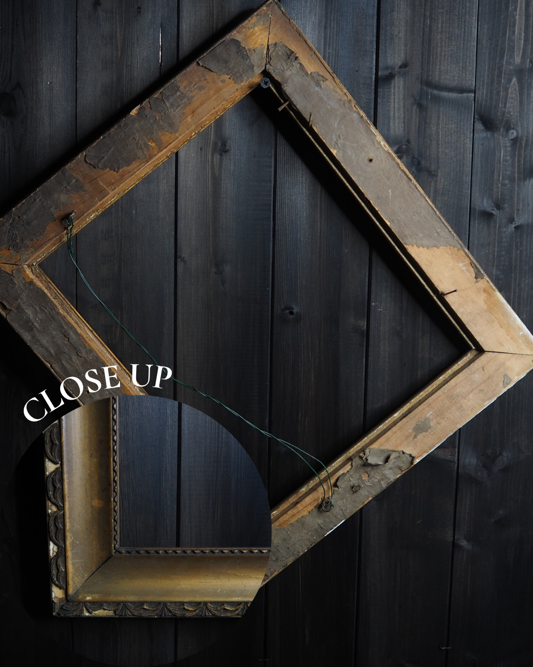 The Lucca - Antique Gold European Gilt Frame