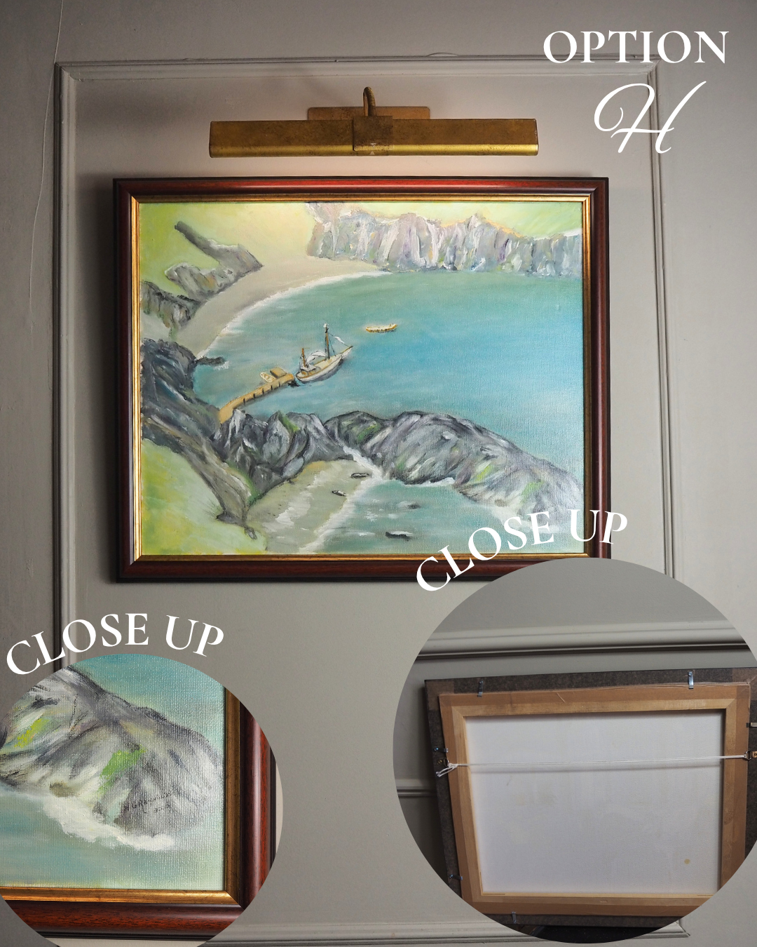 Azure Escape – Original Oil Painting by N.G. Reynolds