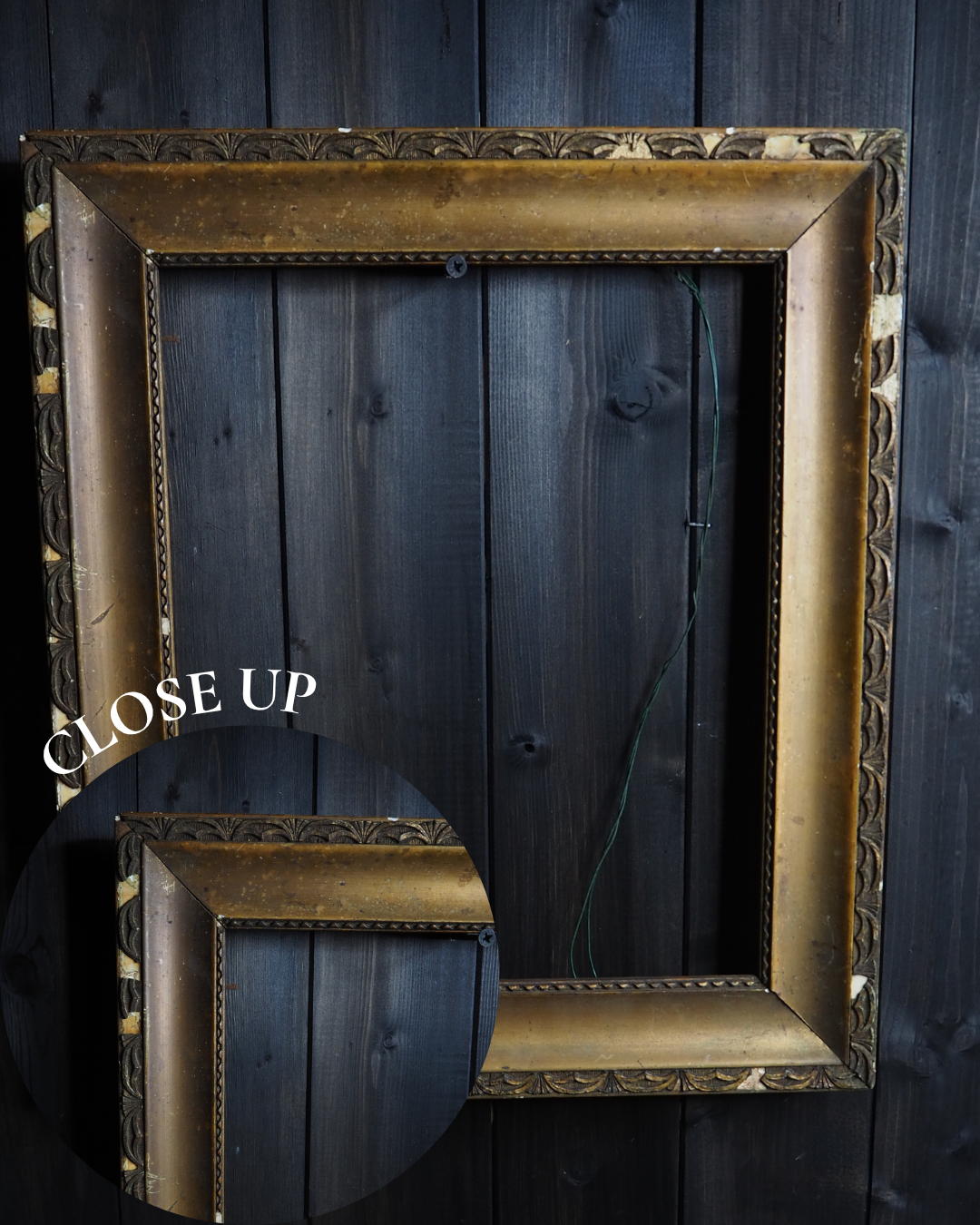 The Lucca - Antique Gold European Gilt Frame