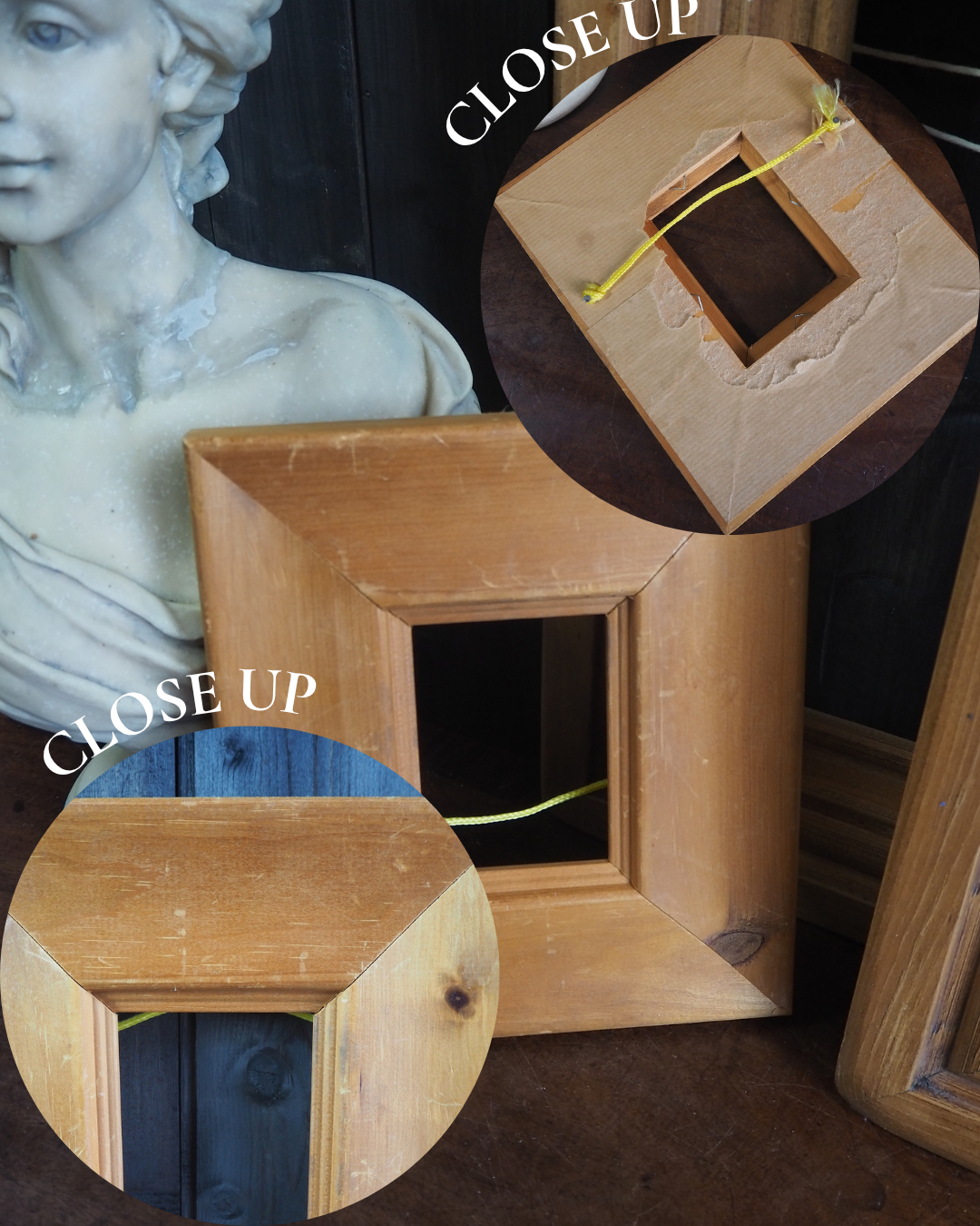 Small Antique & Vintage Frame Collection- Rustic Farmhouse ArtFrames