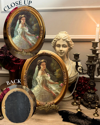 Vintage Oil Painting Portrait Collection in Gold Gilt Frames – Pick Your Favourite