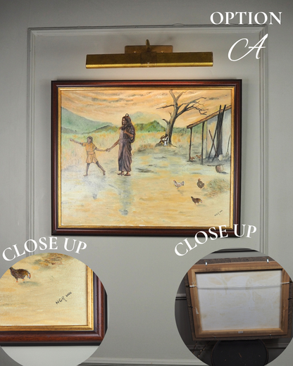 Guardians of the Fields - Original Oil Painting by N.G. Reynolds