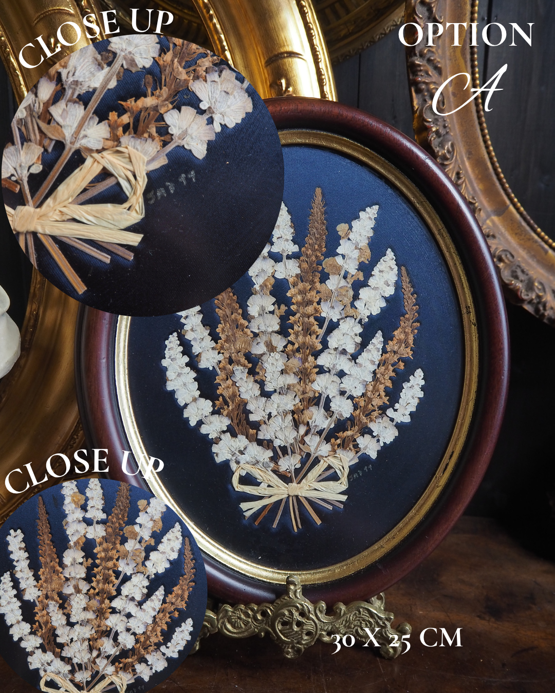 Vintage Oval Frame Collection - Pick Your Favourite