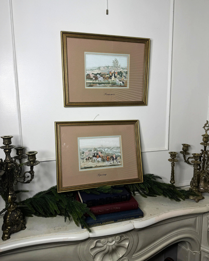 Spring & Summer” – Cash’s Limited Edition Silk Woven Picture Pair