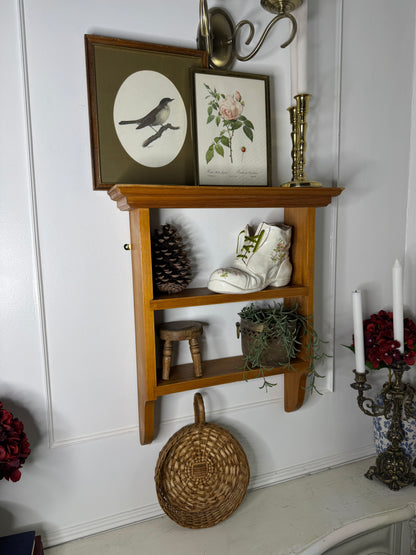 Vintage Pine Tier Shelf
