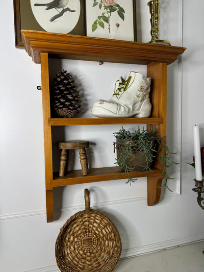 Vintage Pine Tier Shelf