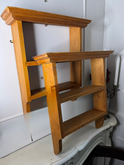 Vintage Pine Tier Shelf