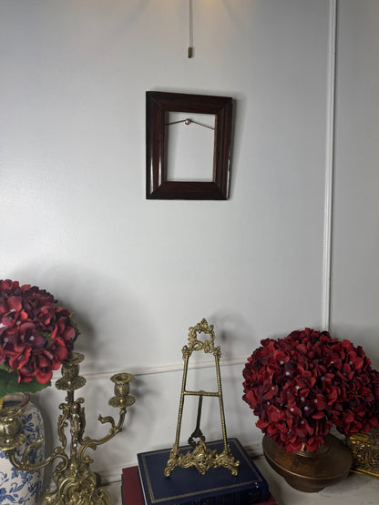 Alpine Heritage – Austrian Hand-Carved Vintage Mini Frame