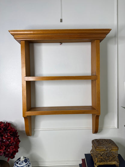 Vintage Pine Tier Shelf
