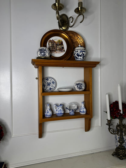 Vintage Pine Tier Shelf