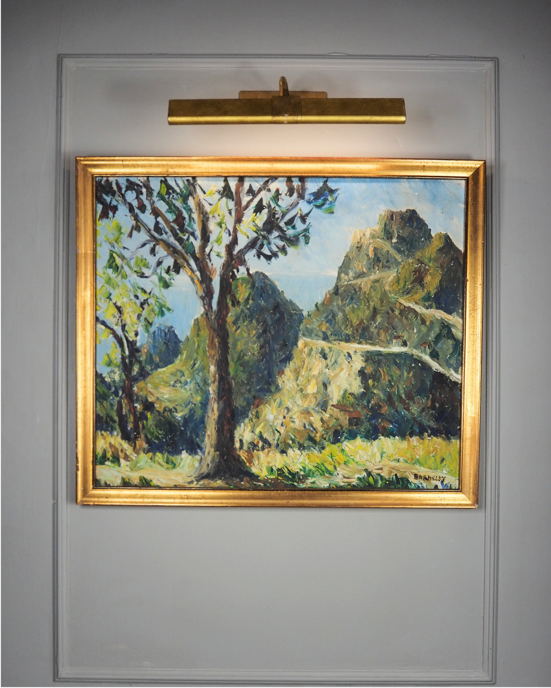 Mid Century Oil Painting by Cuthbert Bardsley | British Impressionist  Fine Art