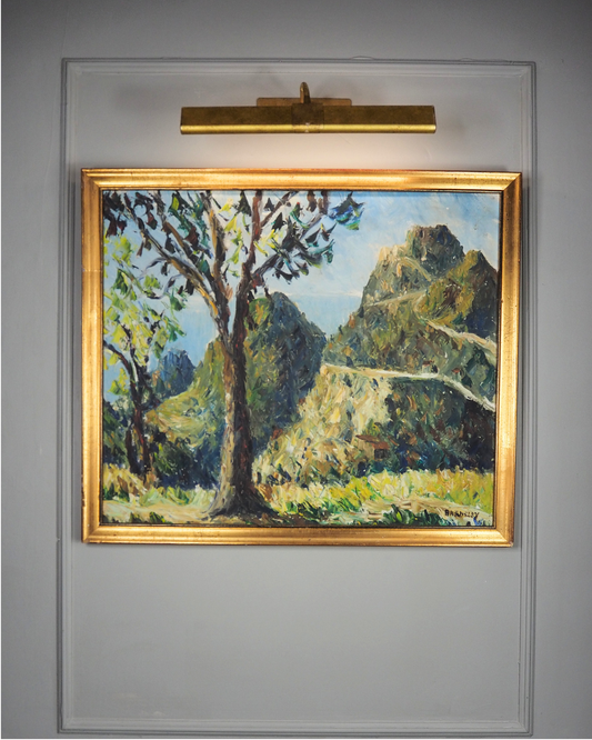 Mid Century Oil Painting by Cuthbert Bardsley | British Impressionist  Fine Art