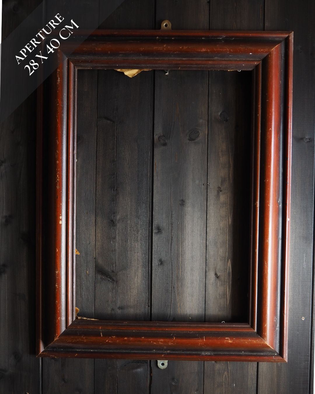 The Ardenvale – Extra Thick Rustic Mahogany Wooden Frame