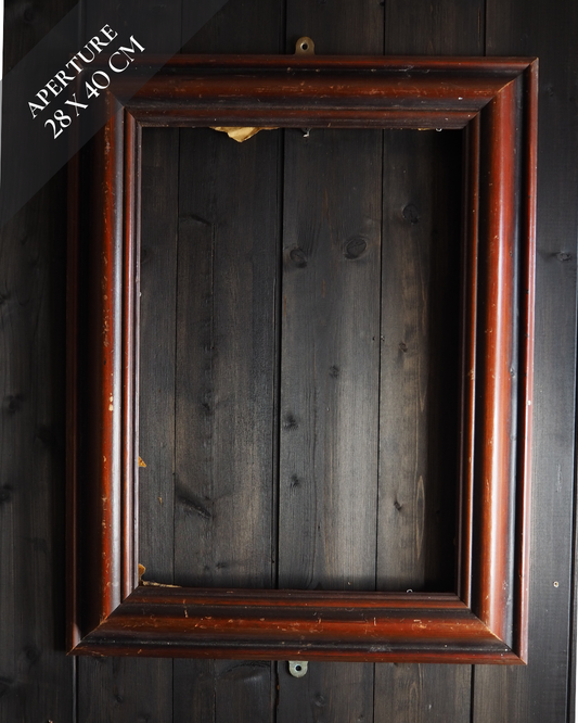 The Ardenvale – Extra Thick Rustic Mahogany Wooden Frame