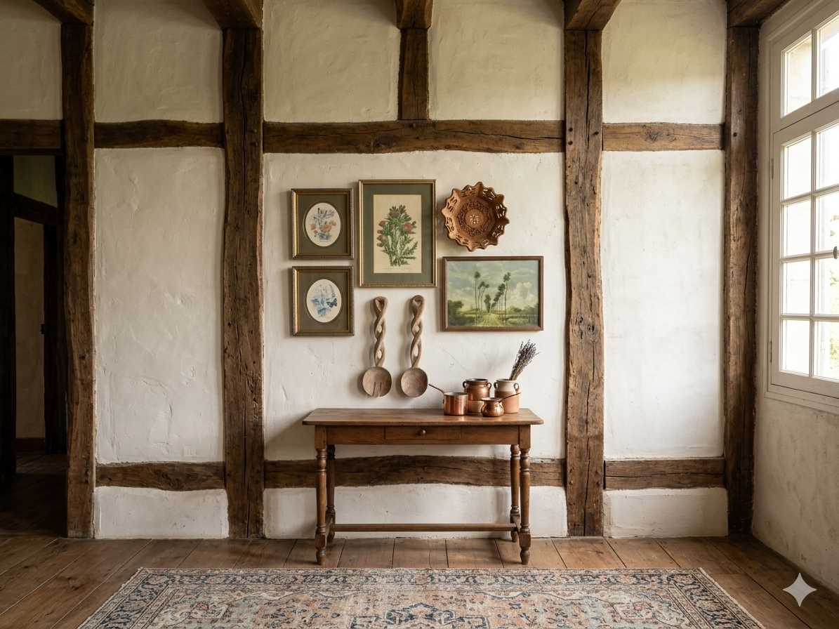 The Heritage Green Barnhouse Vintage Gallery Wall Set