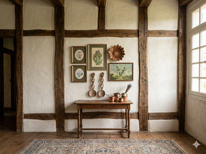 The Heritage Green Barnhouse Vintage Gallery Wall Set