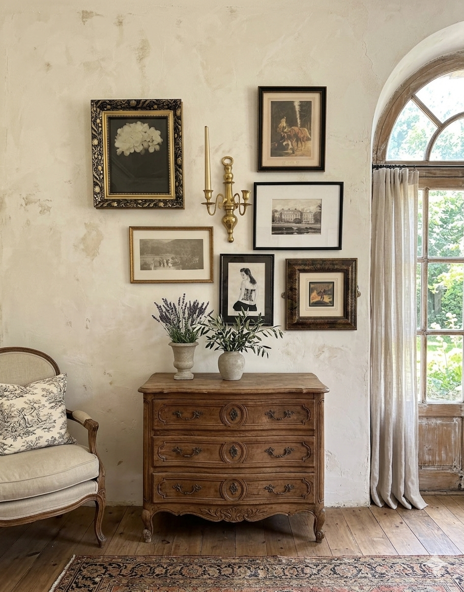 The Opulent Midnight Vintage Gallery Wall Set