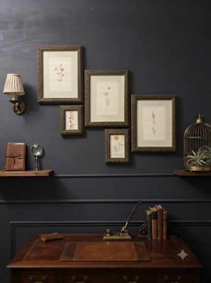 Cottage Blooms – Vintage-Inspired Floral Frame Gallery