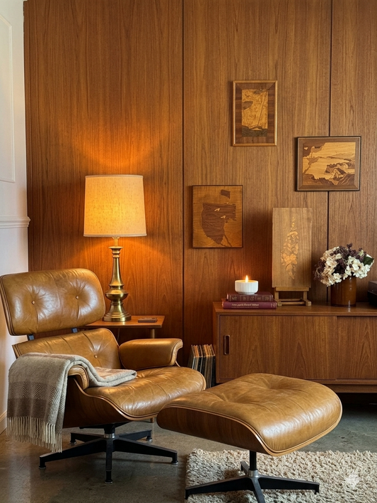 Italian Inlaid Vintage Gallery Wall Set