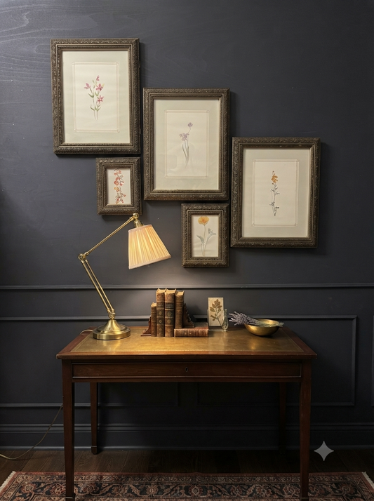 Cottage Blooms – Vintage-Inspired Floral Frame Gallery