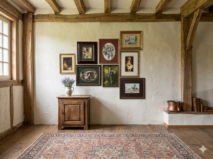 Classic Curiosities – 8-Piece Vintage Print Gallery in Mix of Frames
