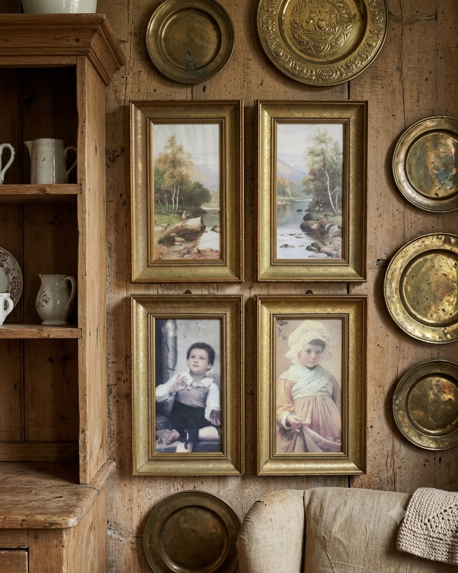 Portraits of Grace Vintage Themed Resin Set
