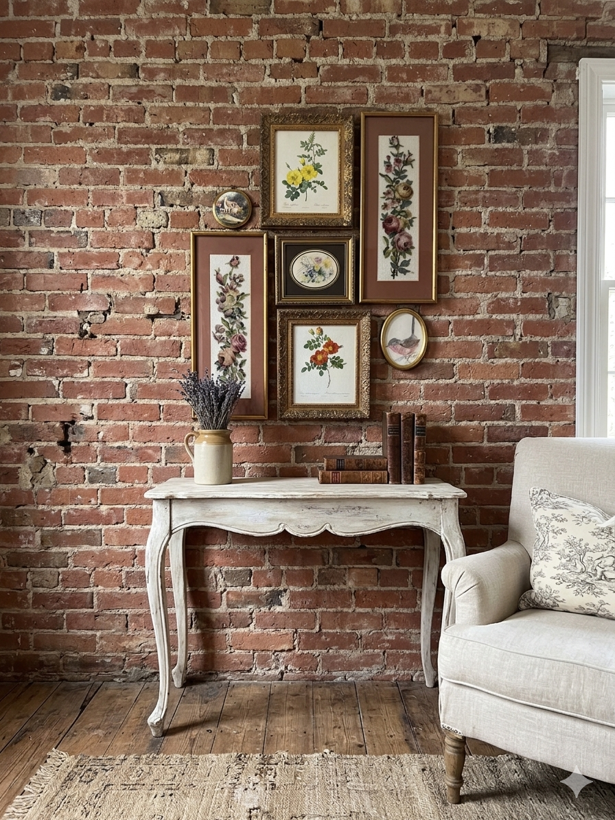 The Blush & Gilded Heirloom Collection: Vintage Artwork Gallery Wall Set