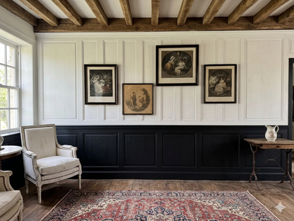 Vintage Black & Gold 1920s Gallery wall set