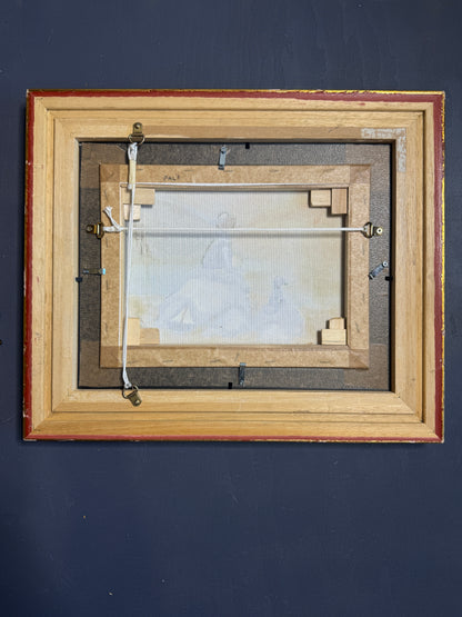 Seaside Bond - Original Oil painting by N.G. Reynolds