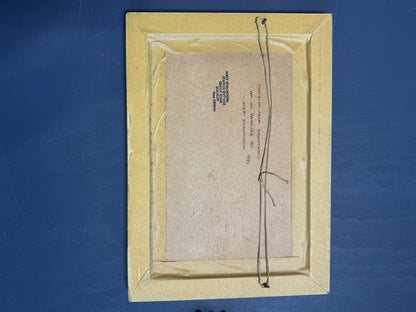 Vintage Oil Painting by Mary Edmondson 1981 - Coniston from Brantwood, Lake District