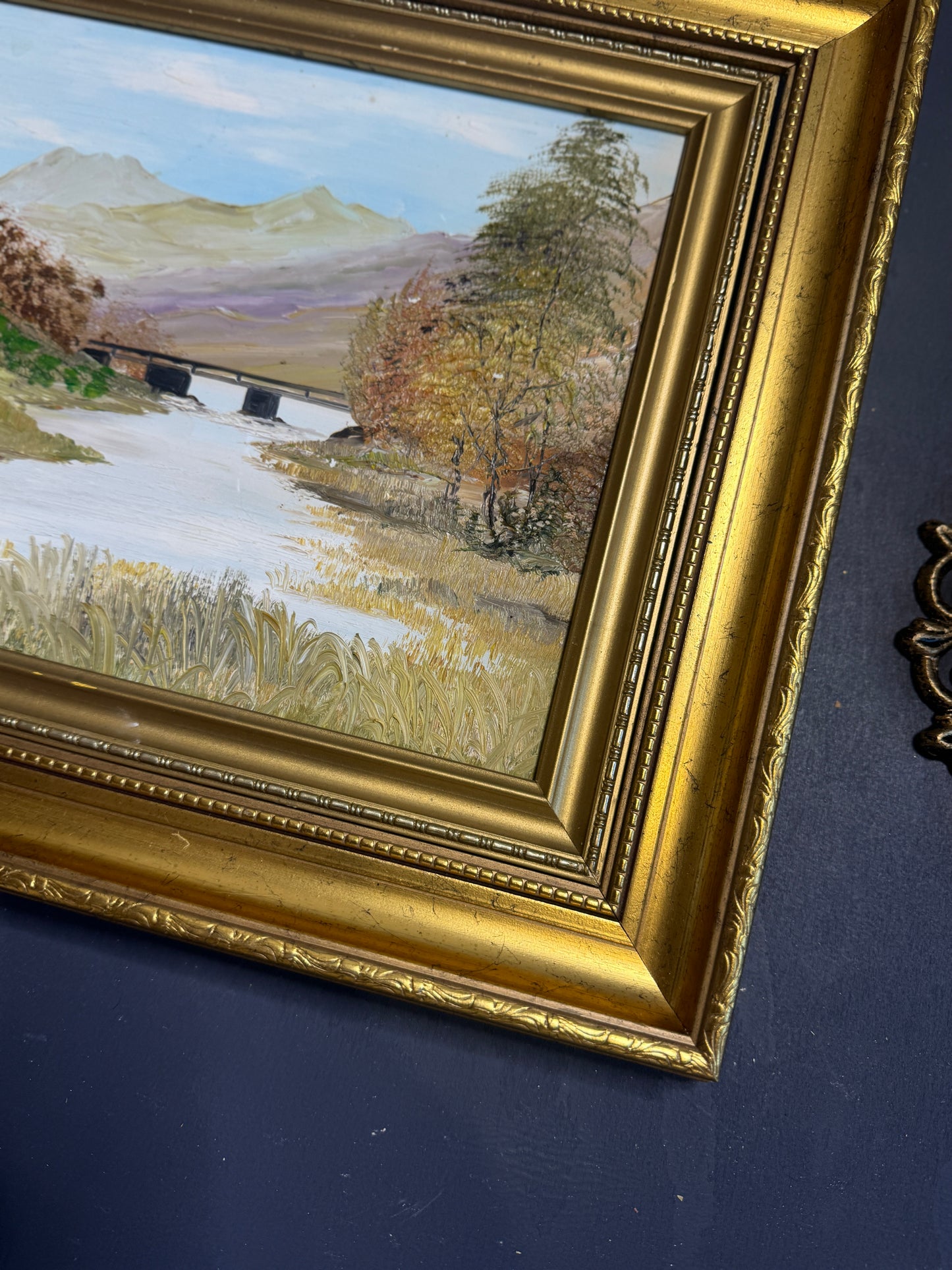 Heritage Countryside View – Luxury Farmhouse Oil Artwork