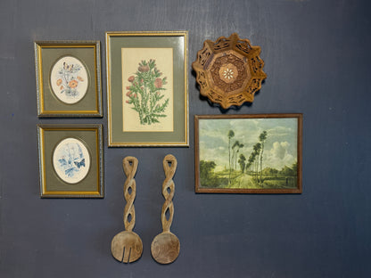 The Heritage Green Barnhouse Vintage Gallery Wall Set