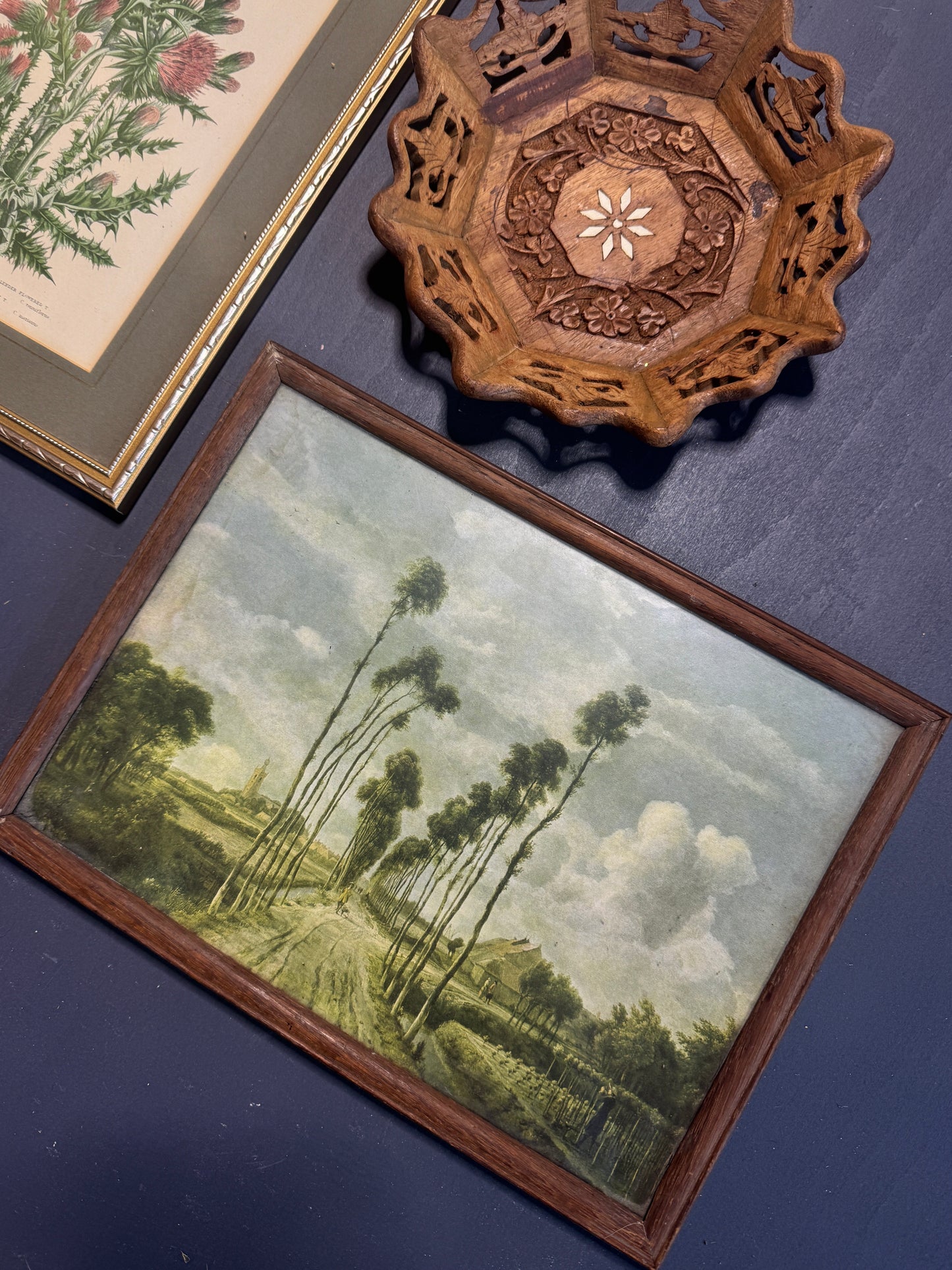The Heritage Green Barnhouse Vintage Gallery Wall Set
