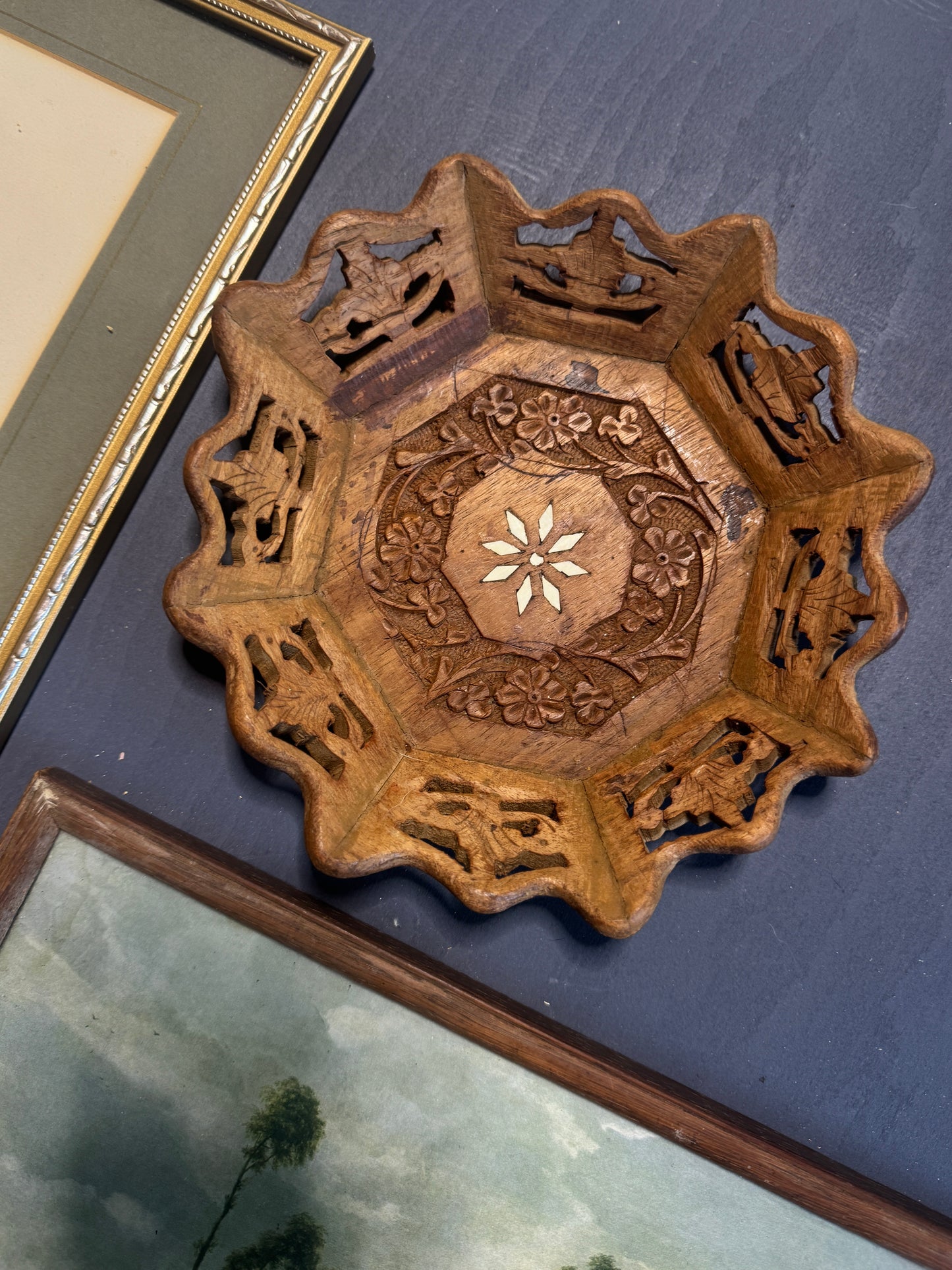 The Heritage Green Barnhouse Vintage Gallery Wall Set