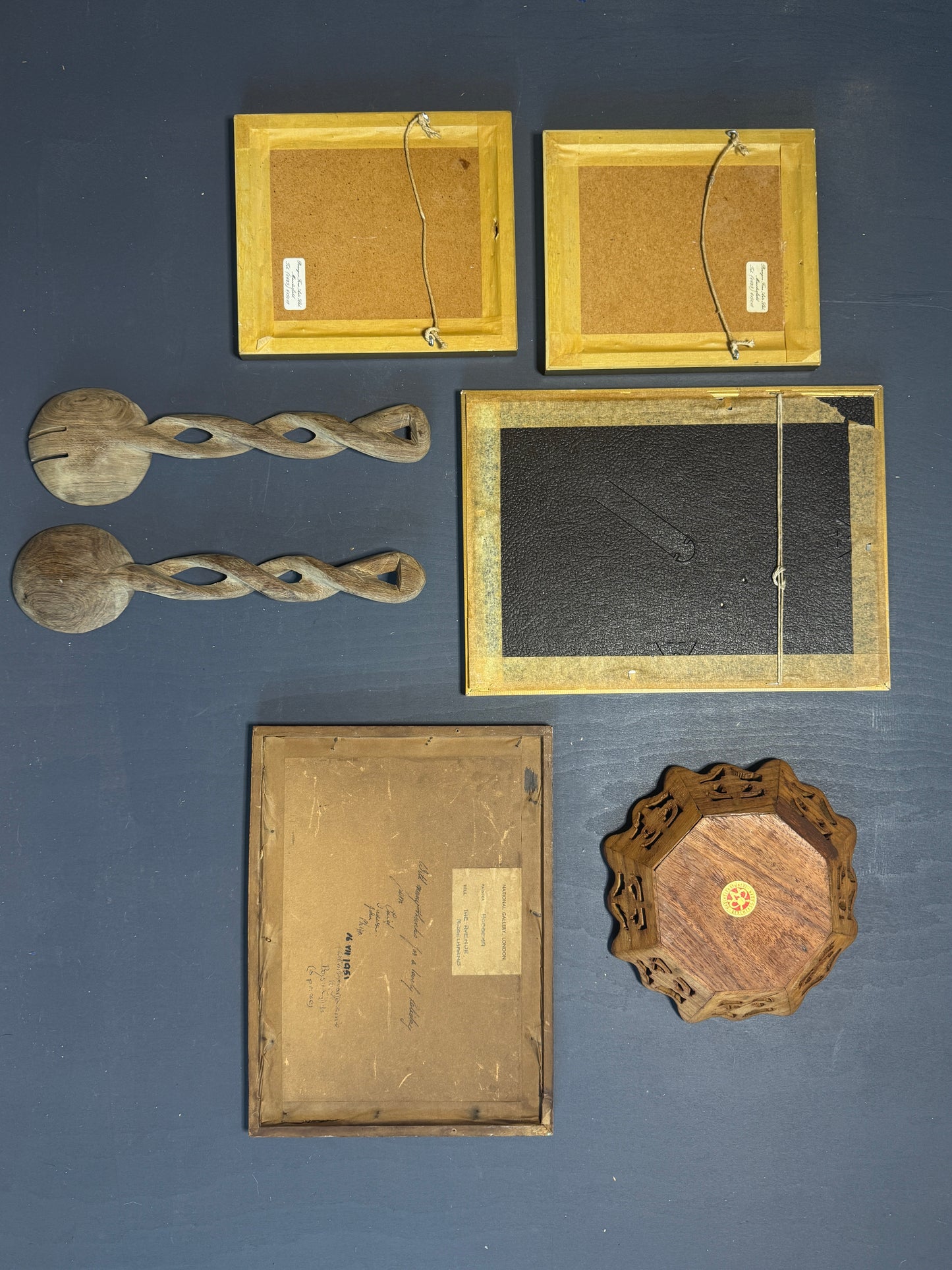 The Heritage Green Barnhouse Vintage Gallery Wall Set