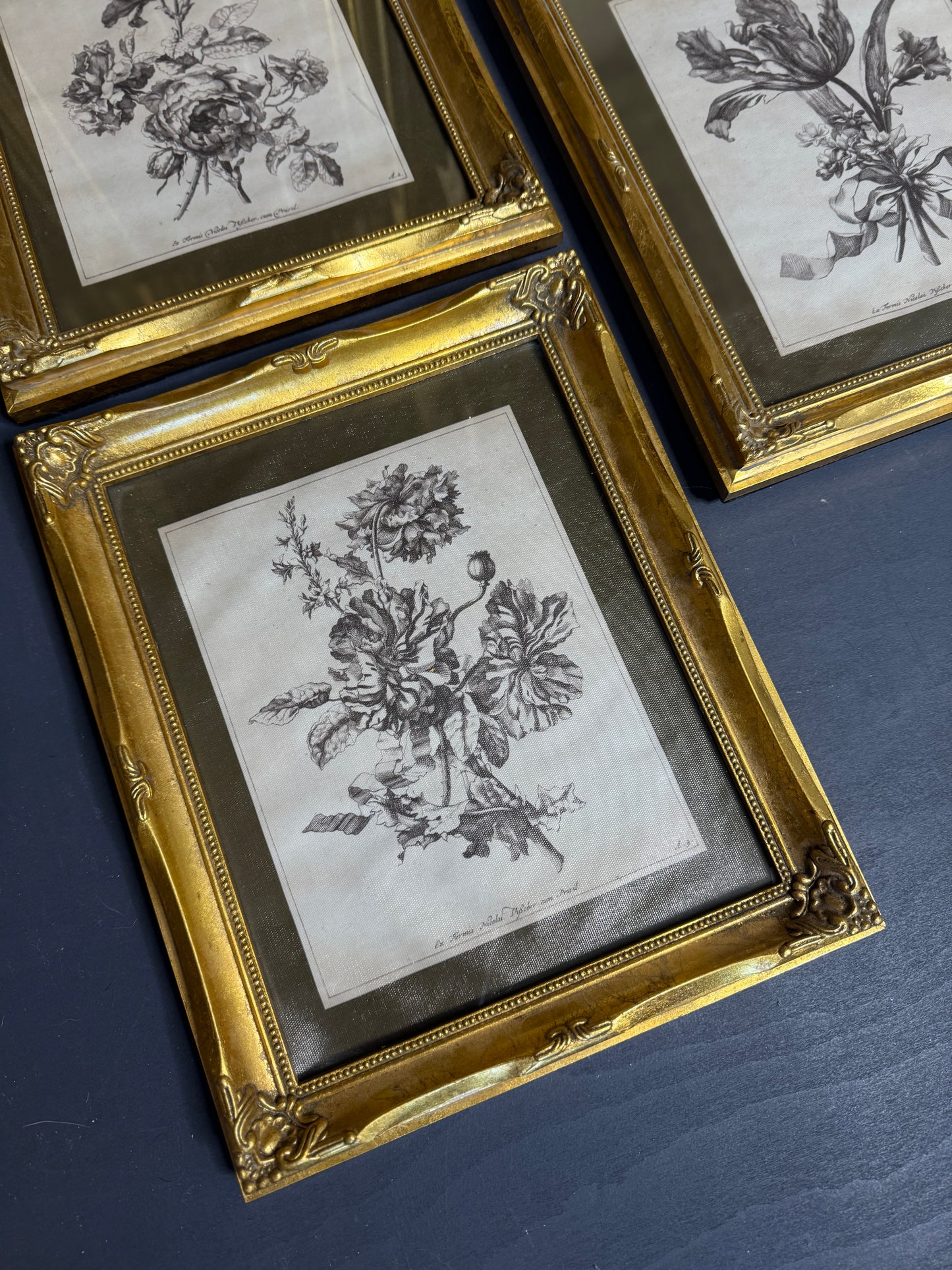 Veloura Verde & Gilt Gallery Collection – Vintage-Inspired Wall Set