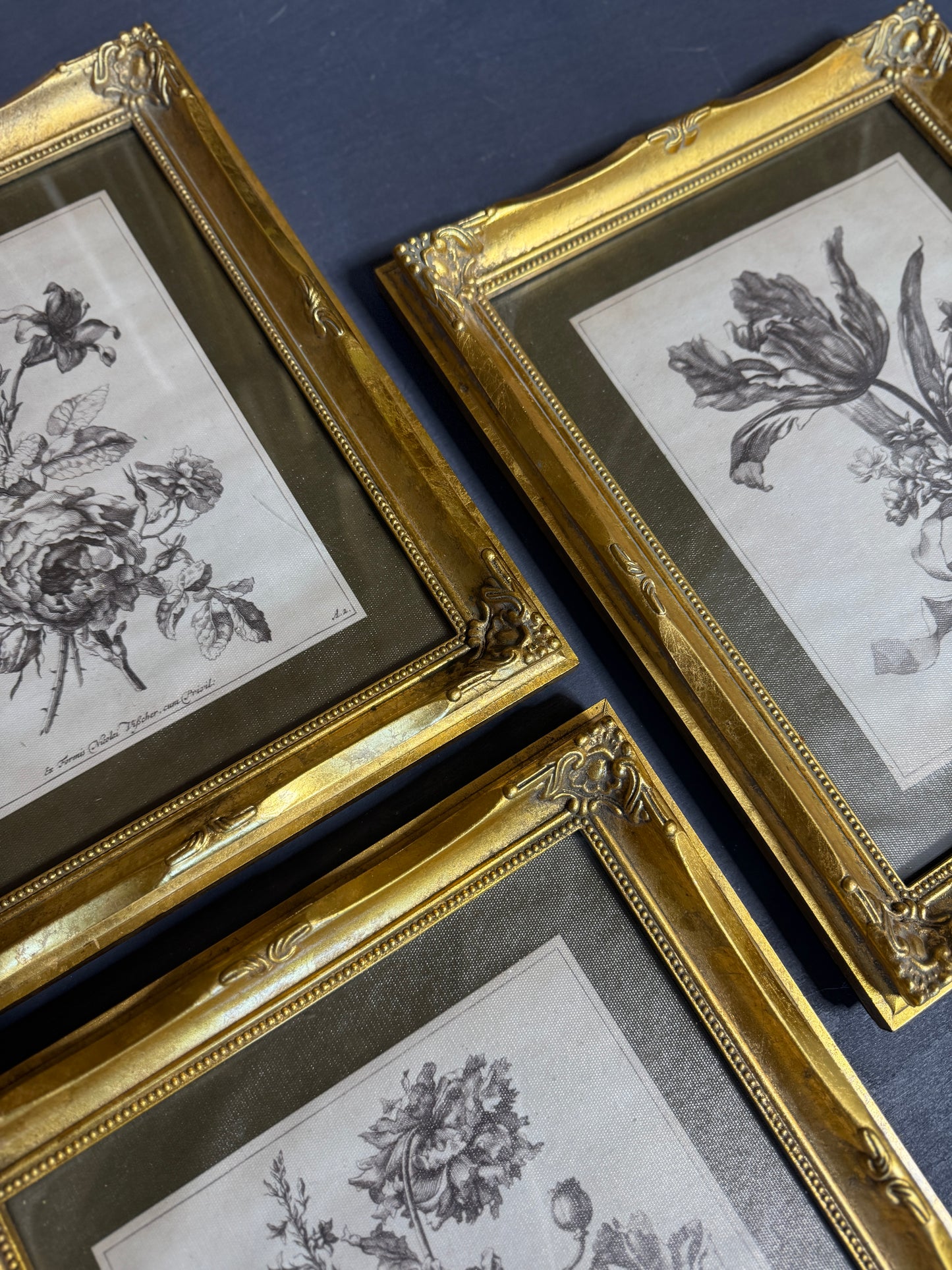 Veloura Verde & Gilt Gallery Collection – Vintage-Inspired Wall Set