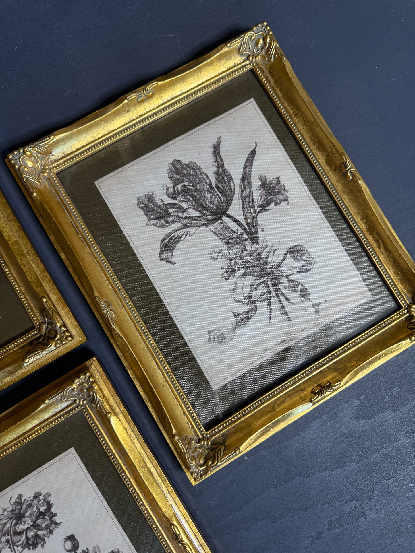 Veloura Verde & Gilt Gallery Collection – Vintage-Inspired Wall Set