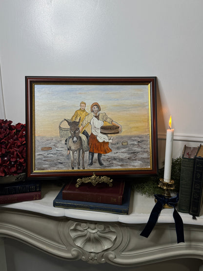 Original Mudflats Oil Painting by N.G. Reynolds