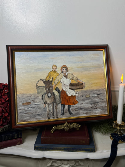 Original Mudflats Oil Painting by N.G. Reynolds